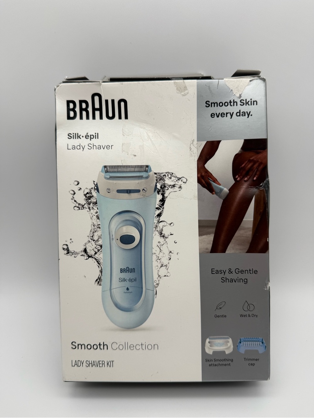 Braun Silk-épil Smooth Collection Lady Shaver - Light Blue